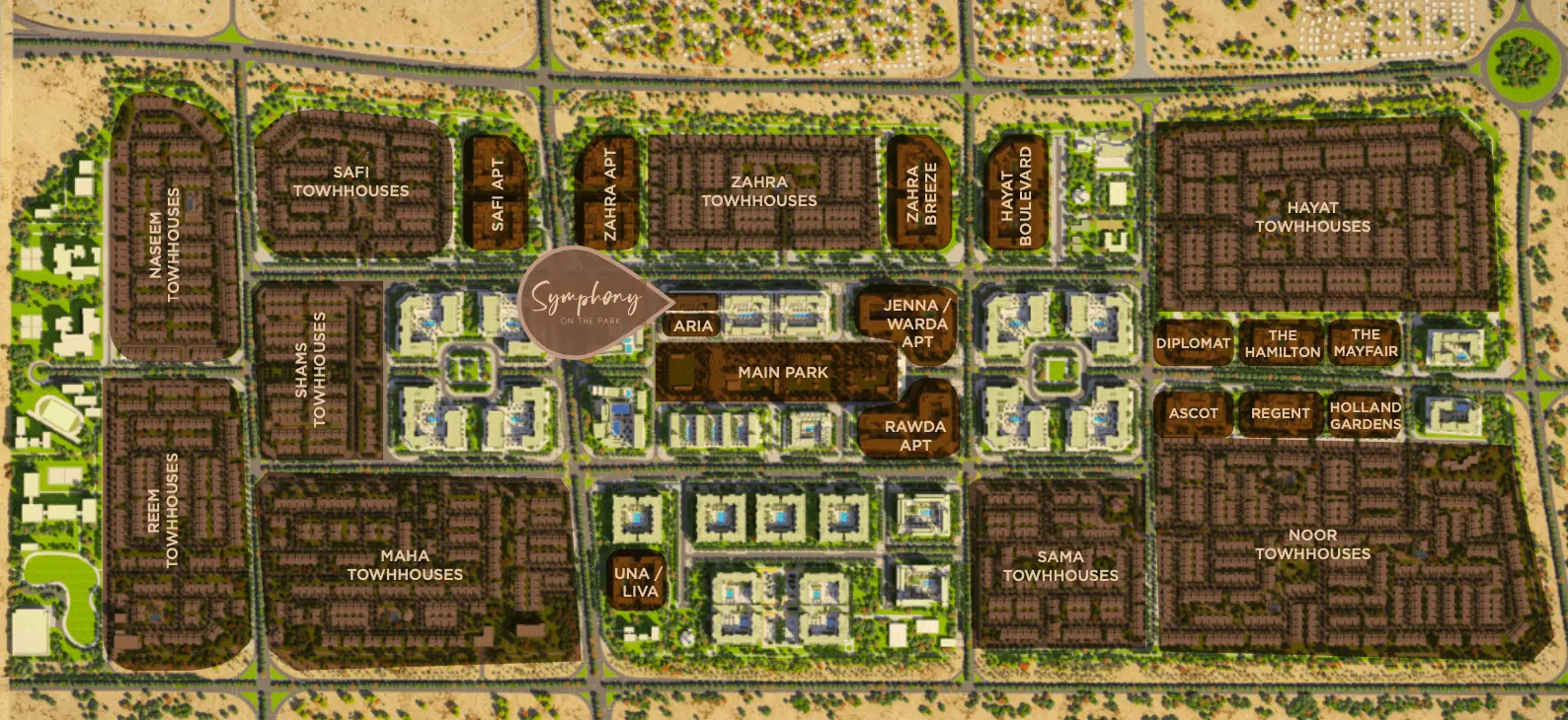 Symphony on the Рark Master Plan