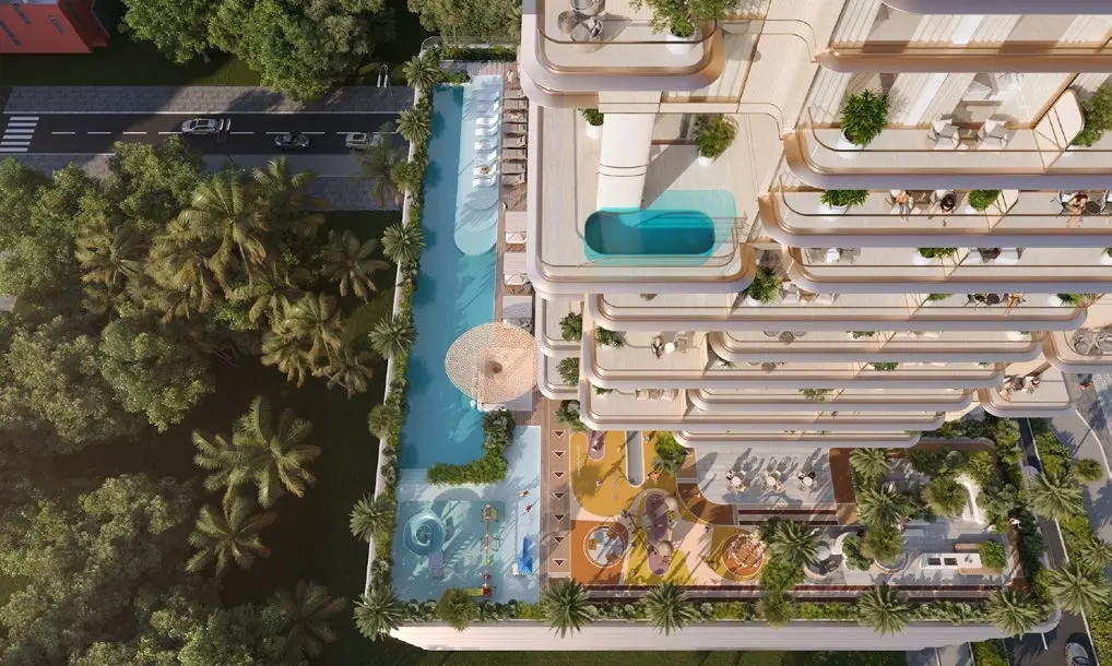 One Park Square in Jumeirah Village Circle (JVC) by Iman Developers - Exterior Image 2