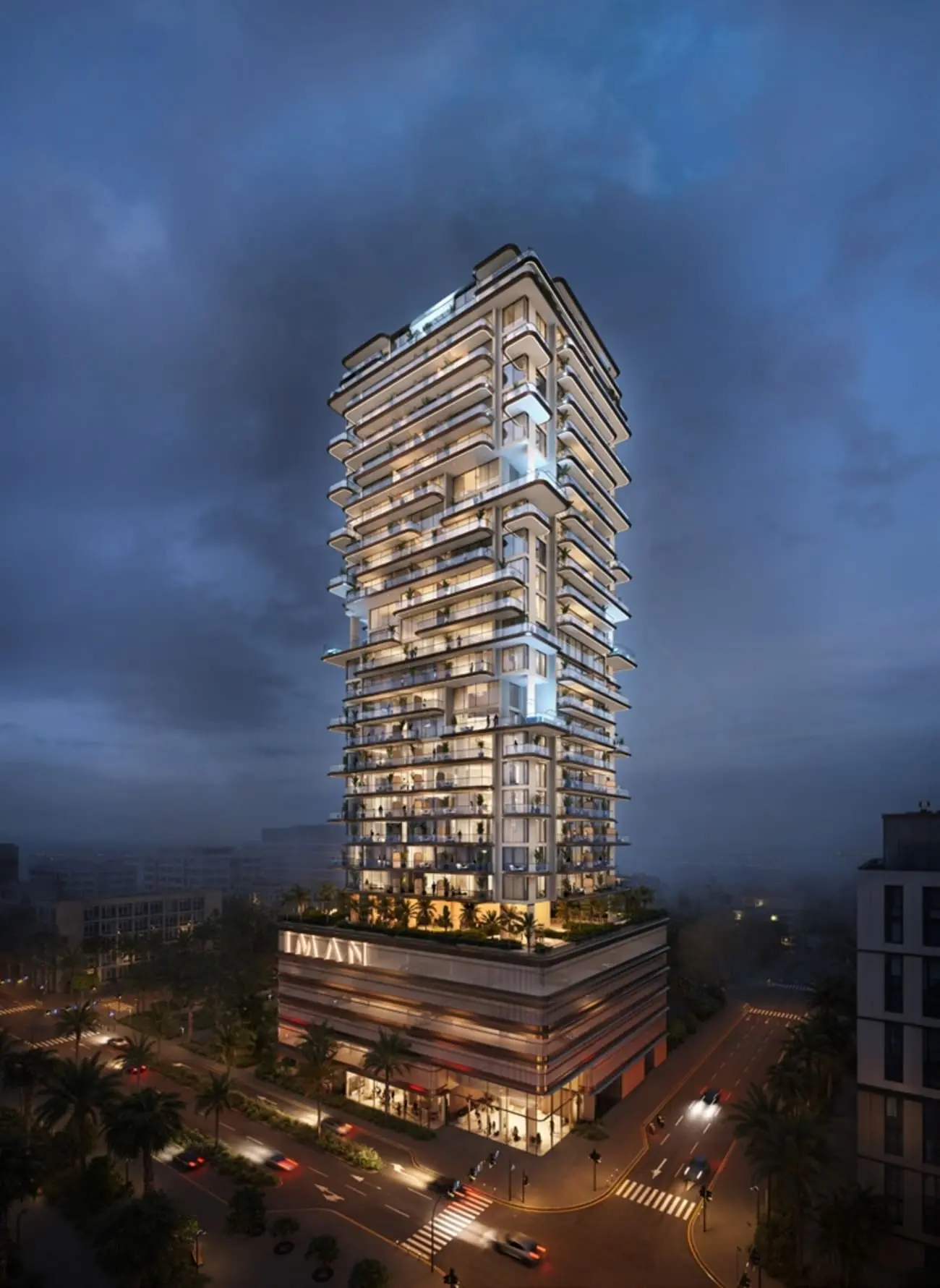 One Park Square in Jumeirah Village Circle (JVC) by Iman Developers - Exterior Image 3