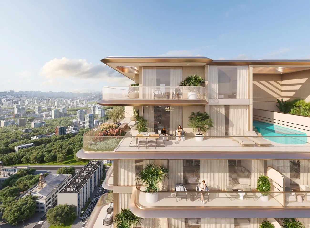 One Park Square in Jumeirah Village Circle (JVC) by Iman Developers - Exterior Image 5