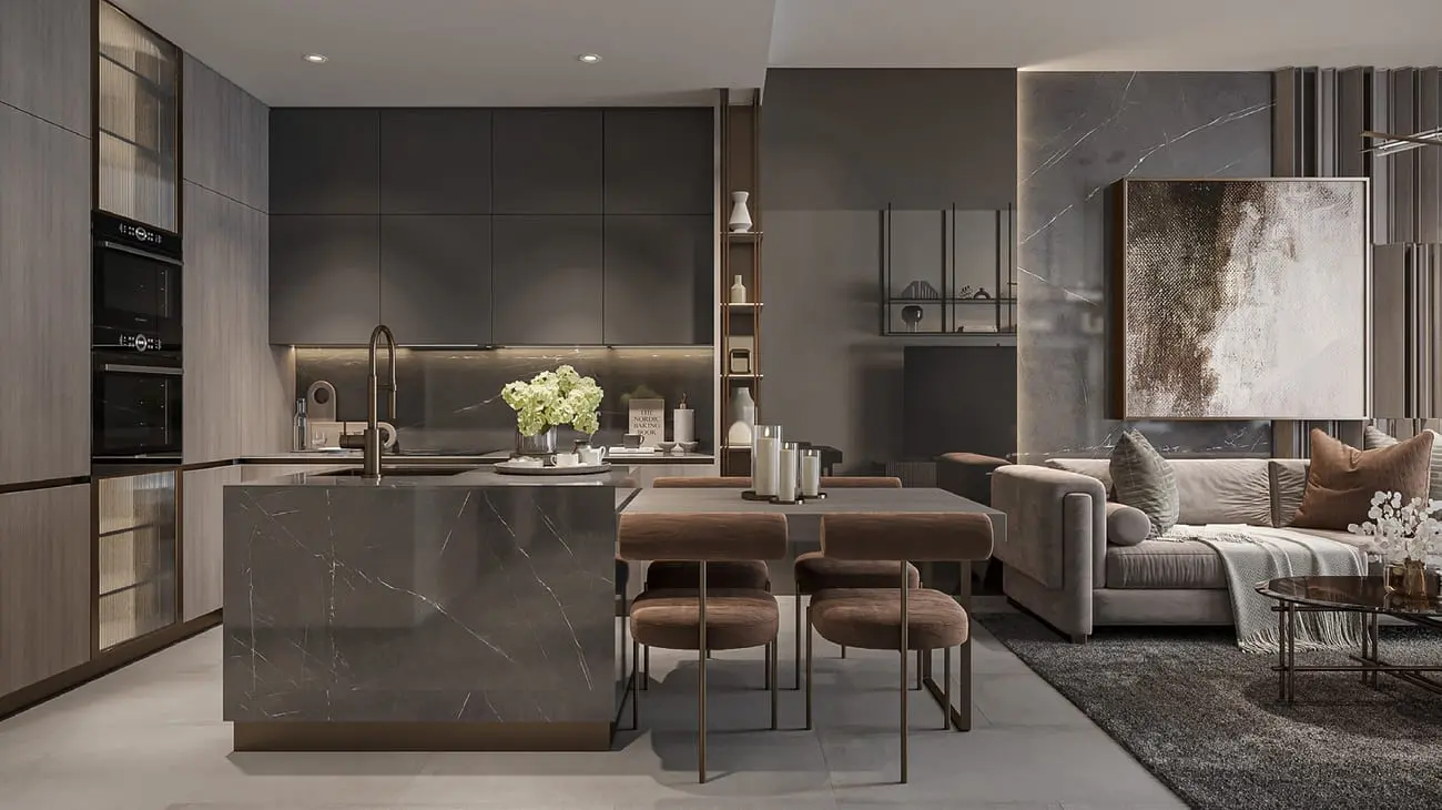 One Park Square in Jumeirah Village Circle (JVC) by Iman Developers - Interior Image 2