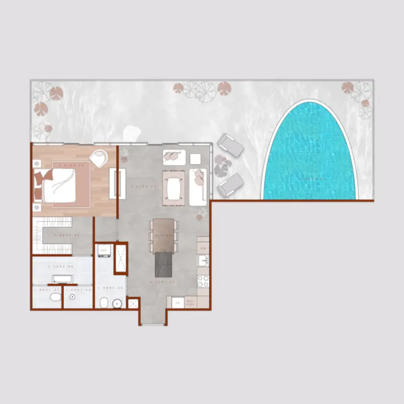 1 bedroom