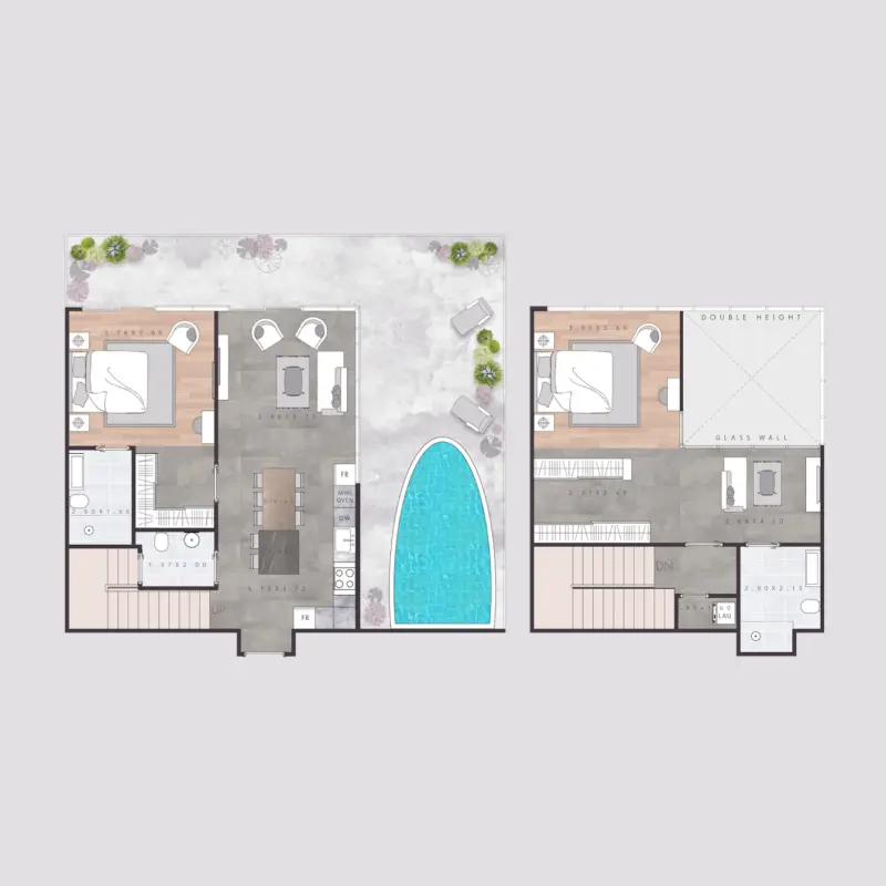 2 bedroom