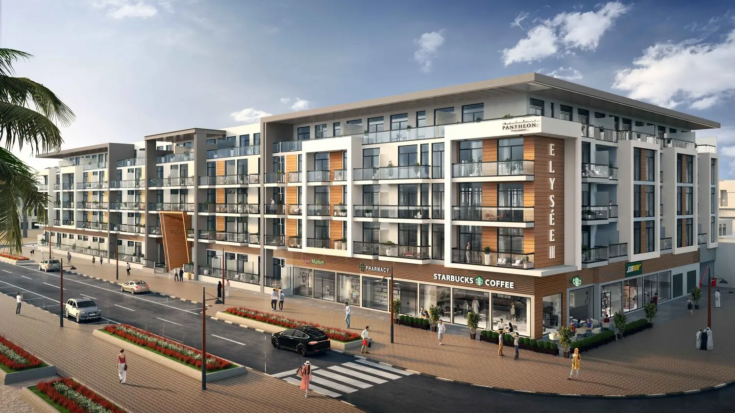 Pantheon Elysee III in Jumeirah Village Circle (JVC) by Pantheon - Exterior Image 1