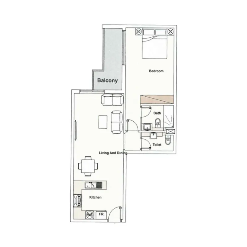 1 bedroom