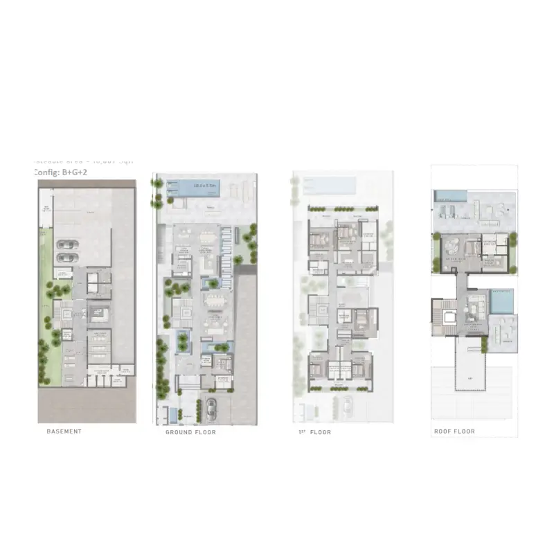 7 bedroom floor plan