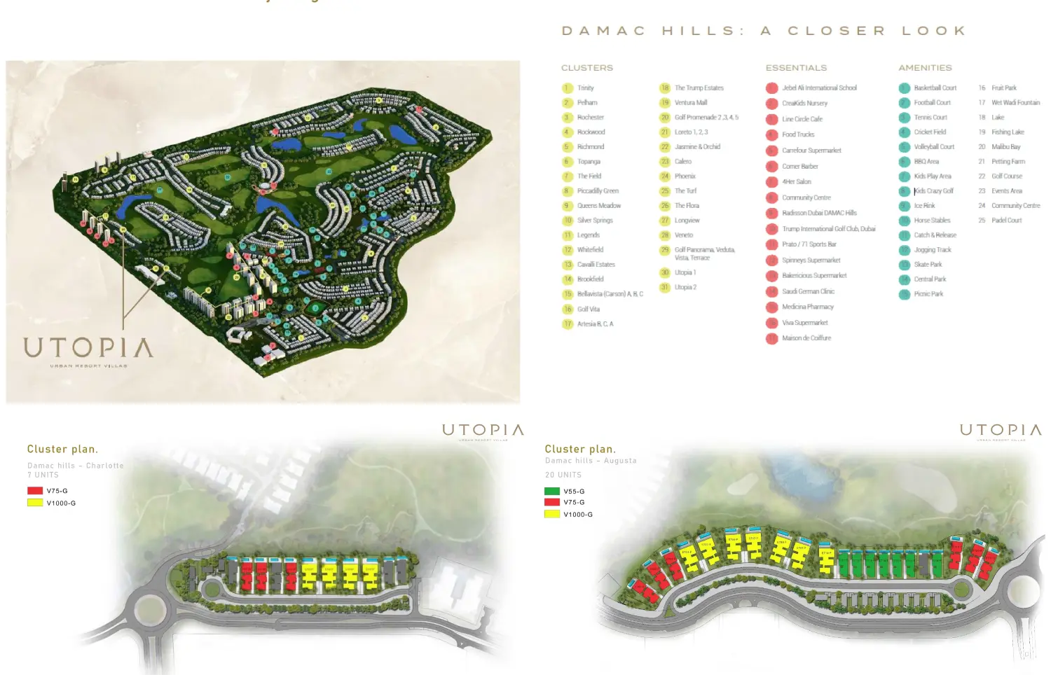 Damac Hills Utopia Master Plan