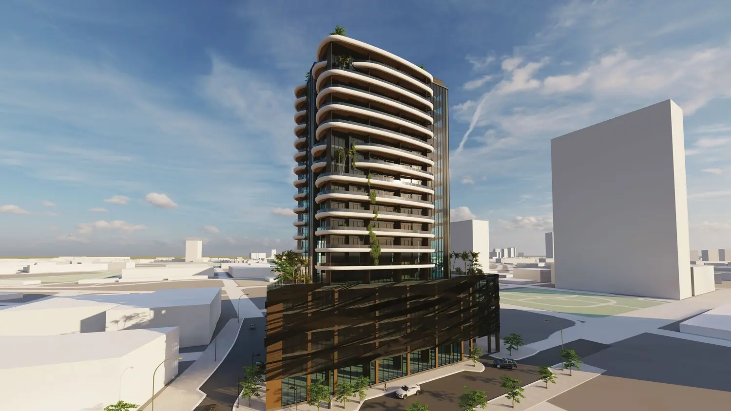 Westwood Grande Residences in Jumeirah Village Circle (JVC) by Imtiaz Development - Exterior Image 3