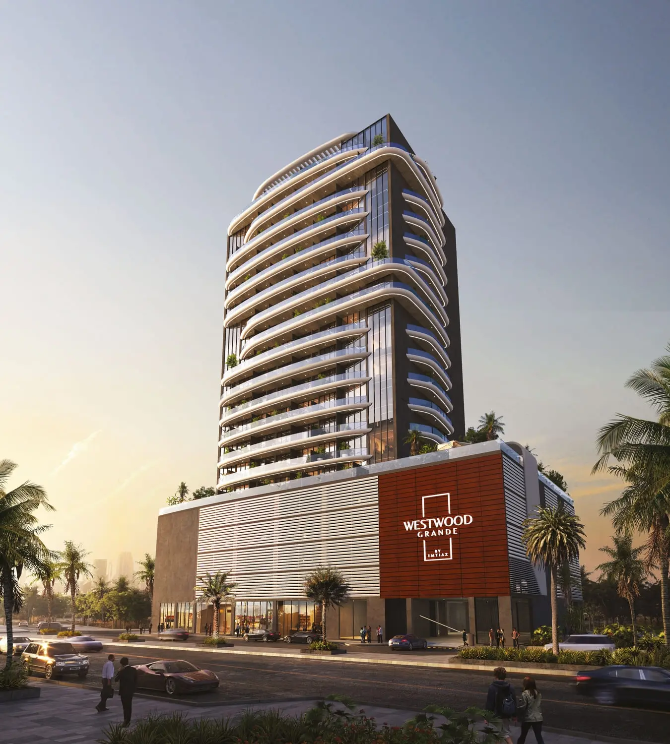 Westwood Grande Residences in Jumeirah Village Circle (JVC) by Imtiaz Development - Exterior Image 4