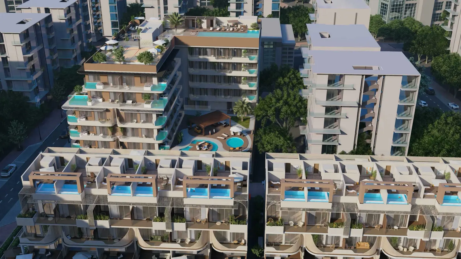 Ashton Park Residences in Jumeirah Village Circle (JVC) by MIRFA - Exterior Image 4