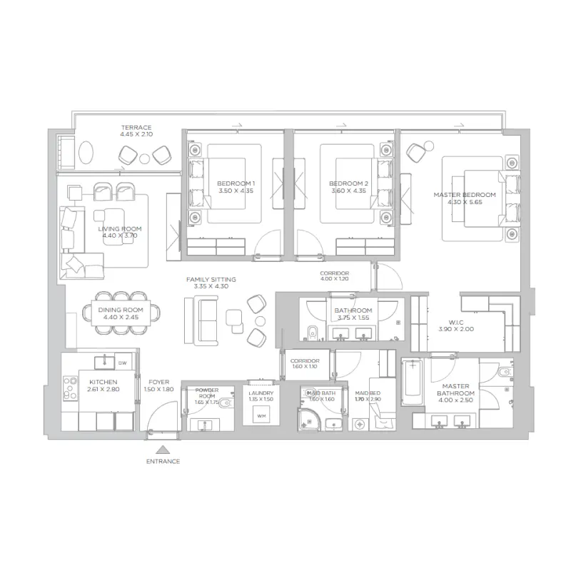 3 bedroom
