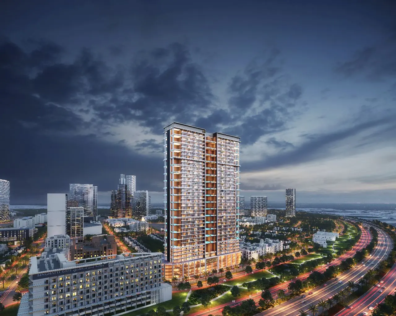 Binghatti Onyx in Jumeirah Village Circle (JVC) by Binghatti - Exterior Image 4