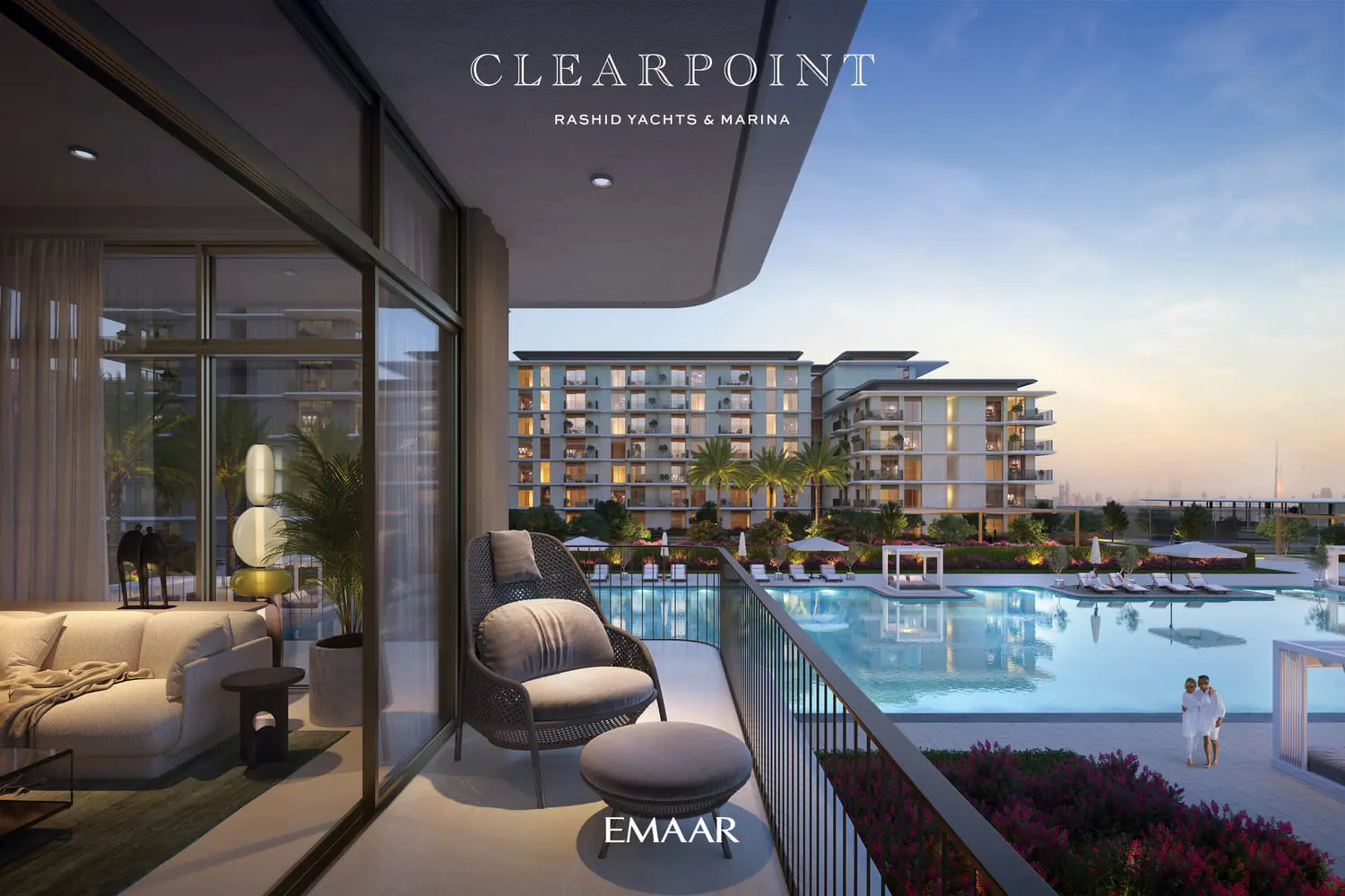 Clearpoint in Rashid Yachts and Marina by EMAAR - Exterior Image 3