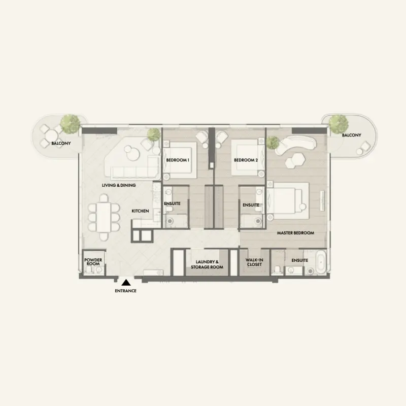 3 bedroom