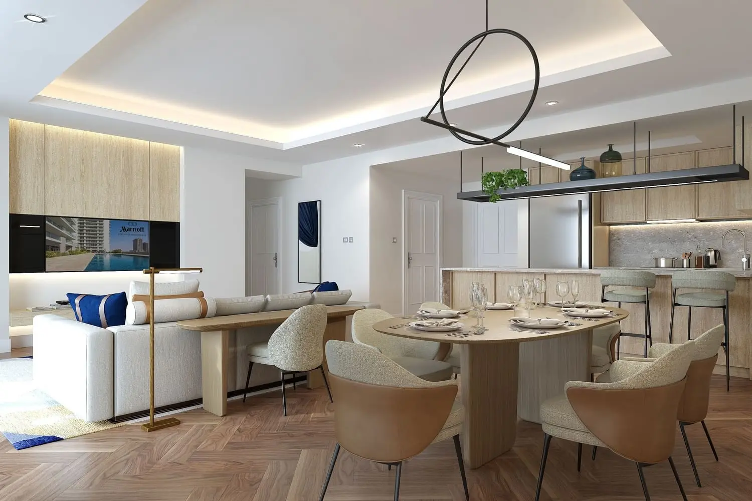 Marriott in Barsha South by MAG - Interior Image 2