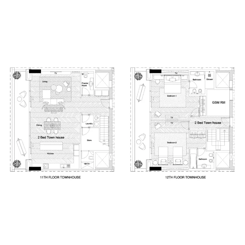 2 bedroom