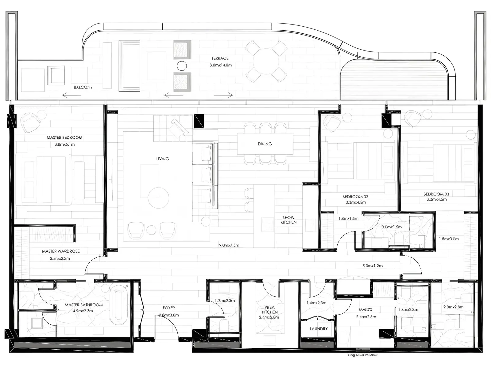 3 Bedrooms apartments - The Alba Residences by Omniyat