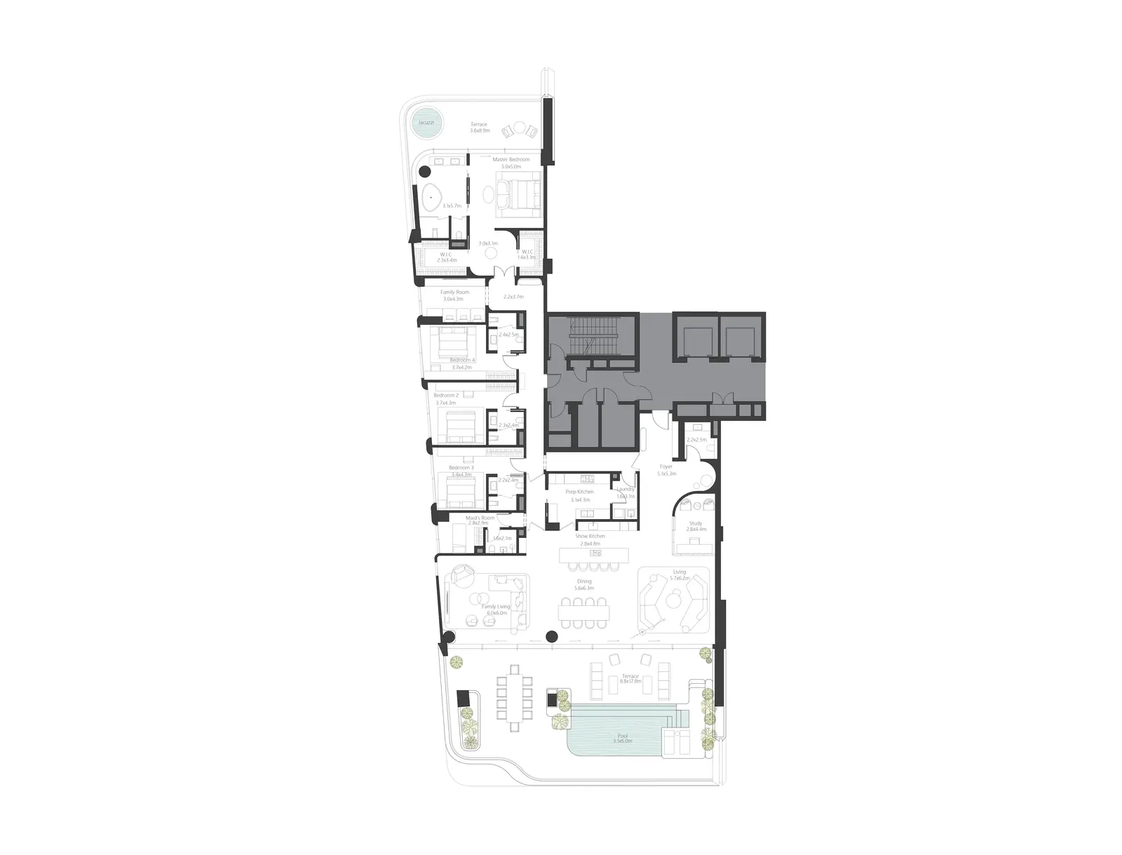 4 Bedrooms apartments - The Alba Residences by Omniyat