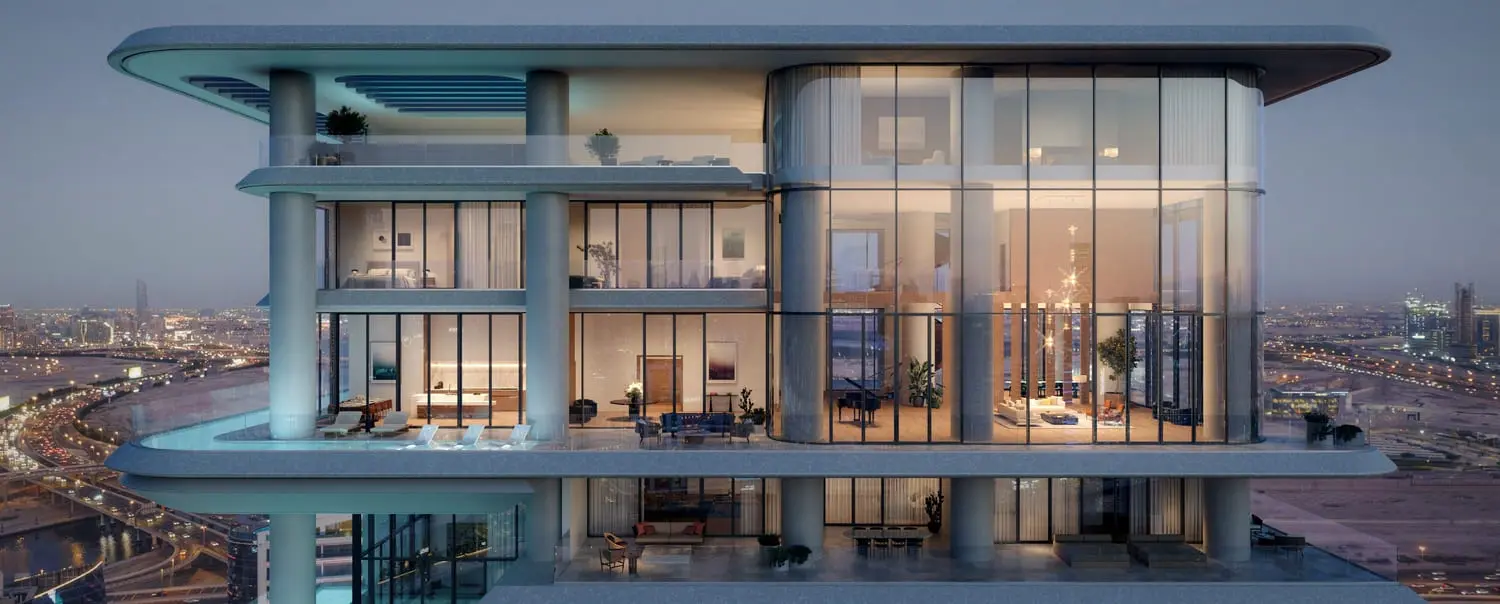 Vela Dorchester Collection in Business Bay by Omniyat - Exterior Image 11