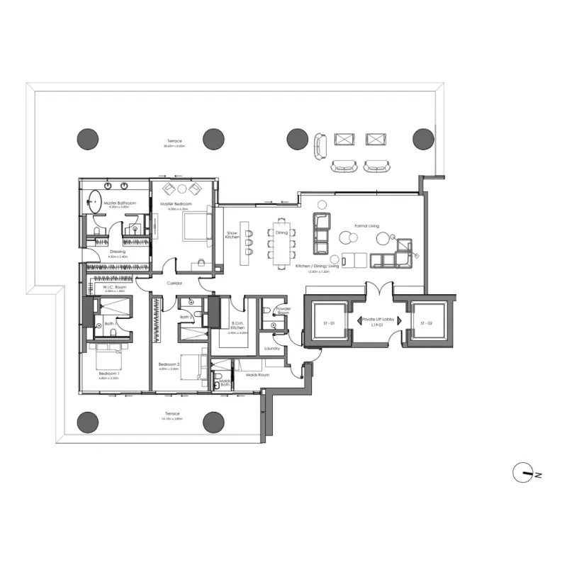 3 bedroom