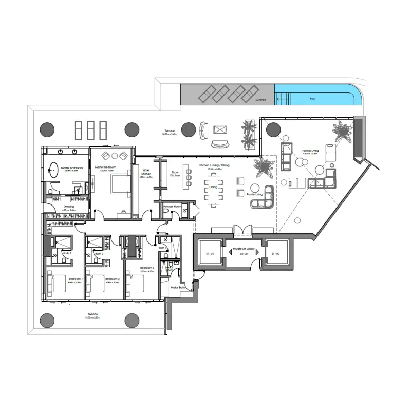 4 bedroom