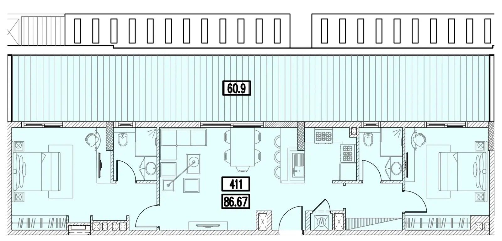 2 Bedrooms apartments - Izzzi.LifeMINT