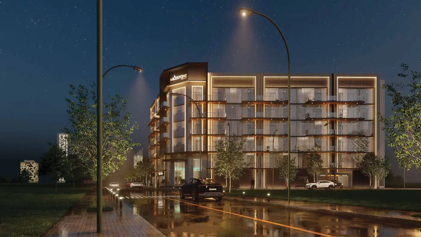 Milestone Residences in Jumeirah Village Triangle by Axiom Prime Real Estate - Exterior Image 3
