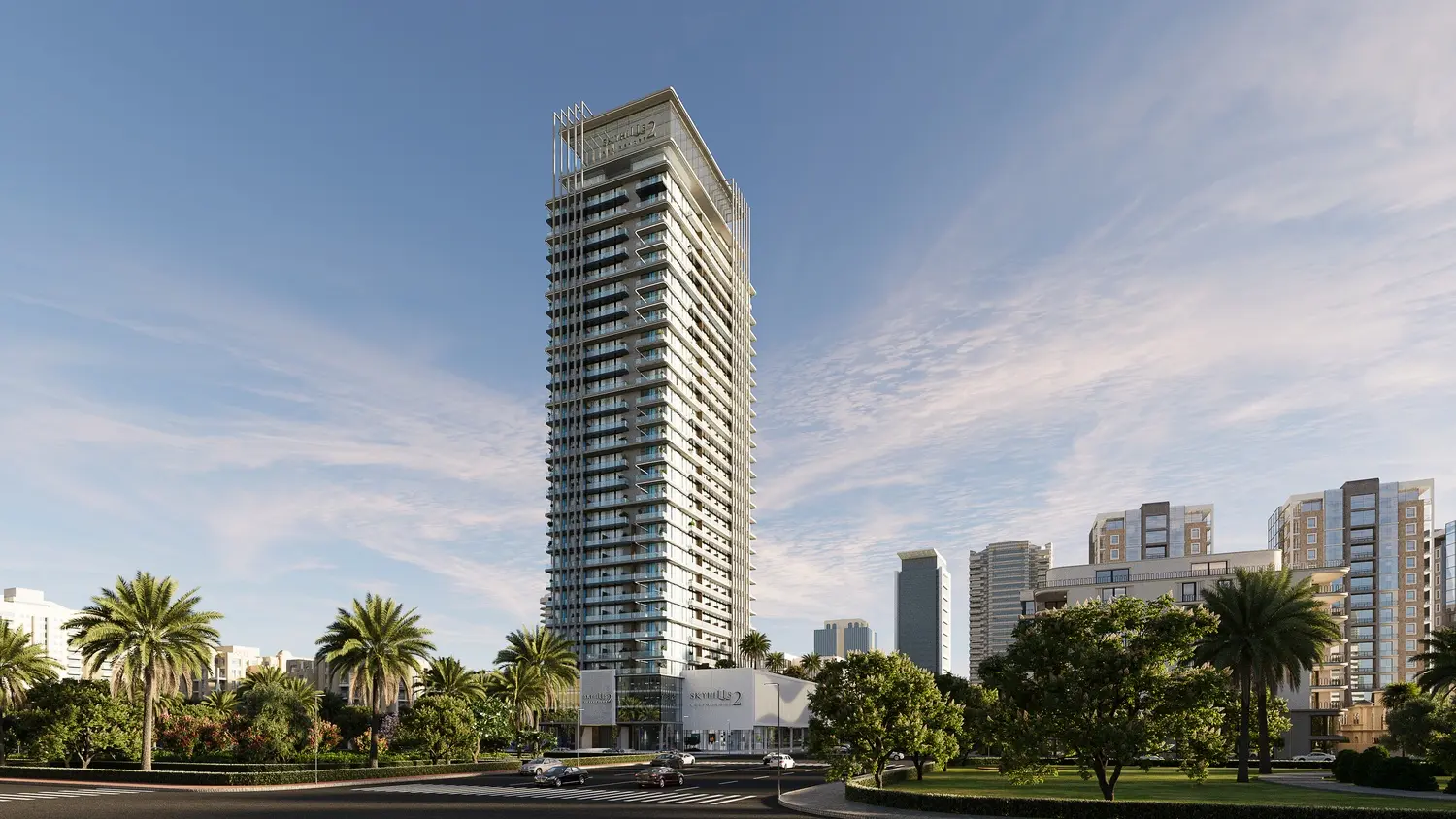 Sky Hills Residence 2 in Jumeirah Village Circle (JVC) by HRE Development - Exterior Image 2