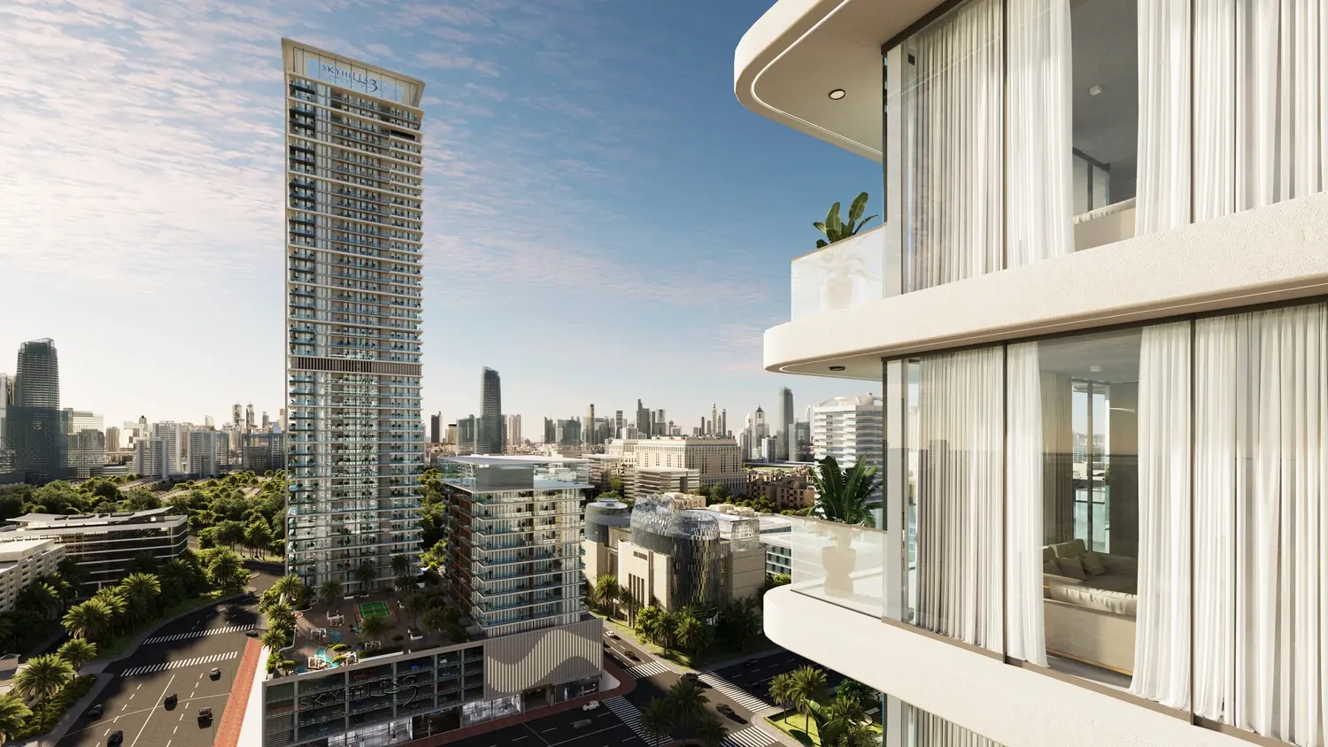 Sky Hills Residence 2 in Jumeirah Village Circle (JVC) by HRE Development - Exterior Image 6