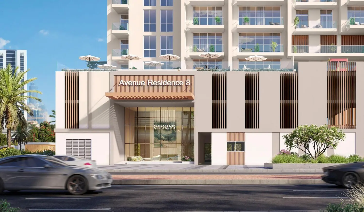 Avenue Residence 8 in Al Furjan by NABNI - Exterior Image 3