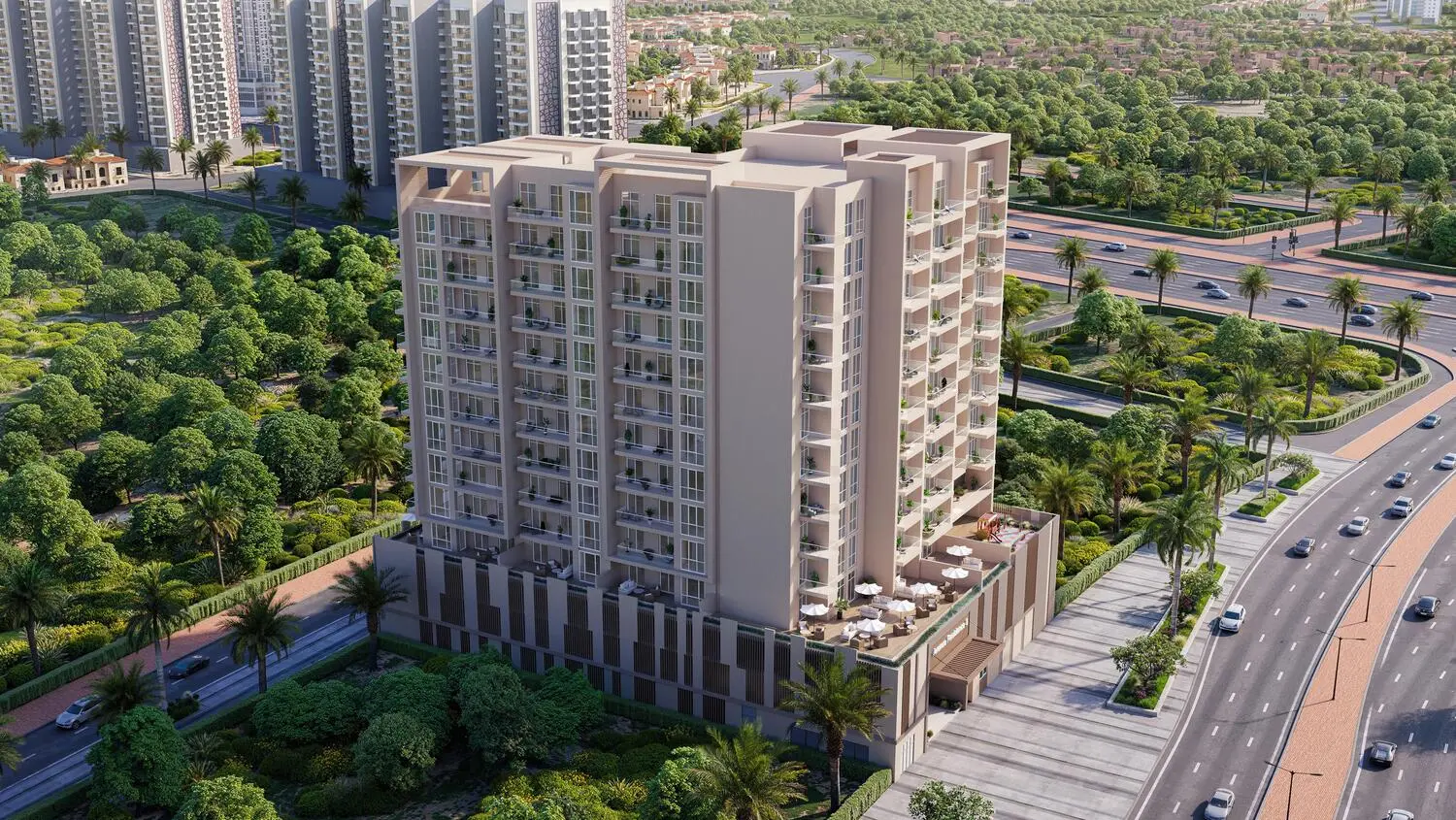 Avenue Residence 8 in Al Furjan by NABNI - Exterior Image 5