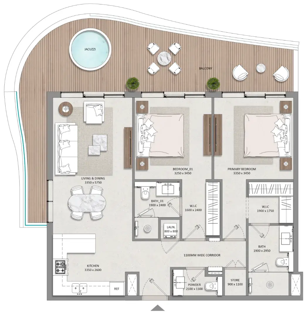 2 Bedrooms apartments - Mayfair Vista