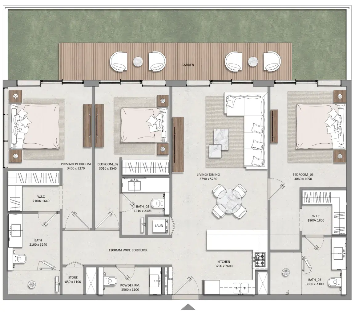 3 Bedrooms apartments - Mayfair Vista