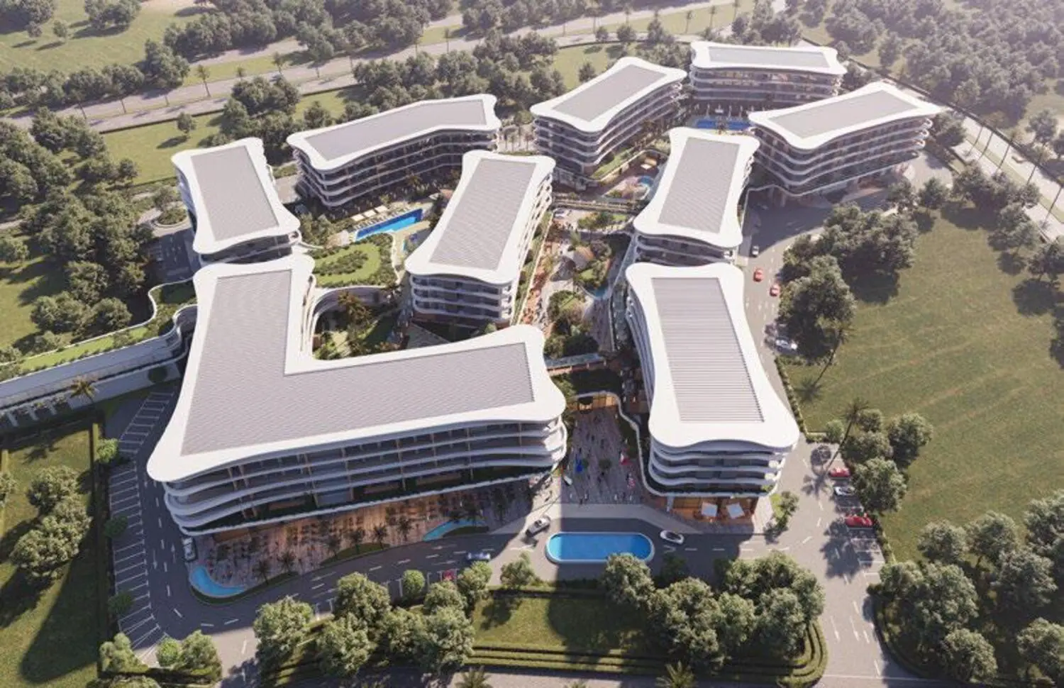 Mayfair Vista in Wadi Al Safa 7 by Seven Mayfair Real Estate Development - Exterior Image 2