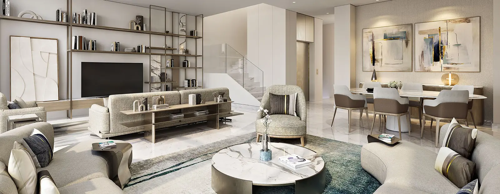 Takaya in Motor City by Union Properties - Interior Image 4