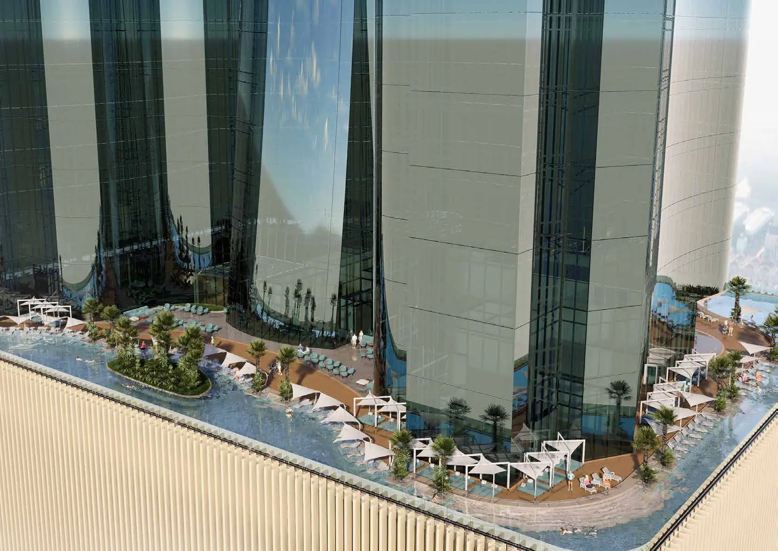 Al Habtoor Tower in Al Habtoor City by Al Habtoor Group - Exterior Image 3