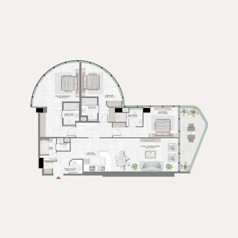 3 bedroom