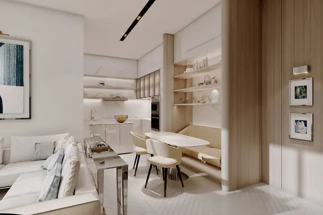 The Pier Residences in Dubai Maritime City by LMD - Interior Image 4