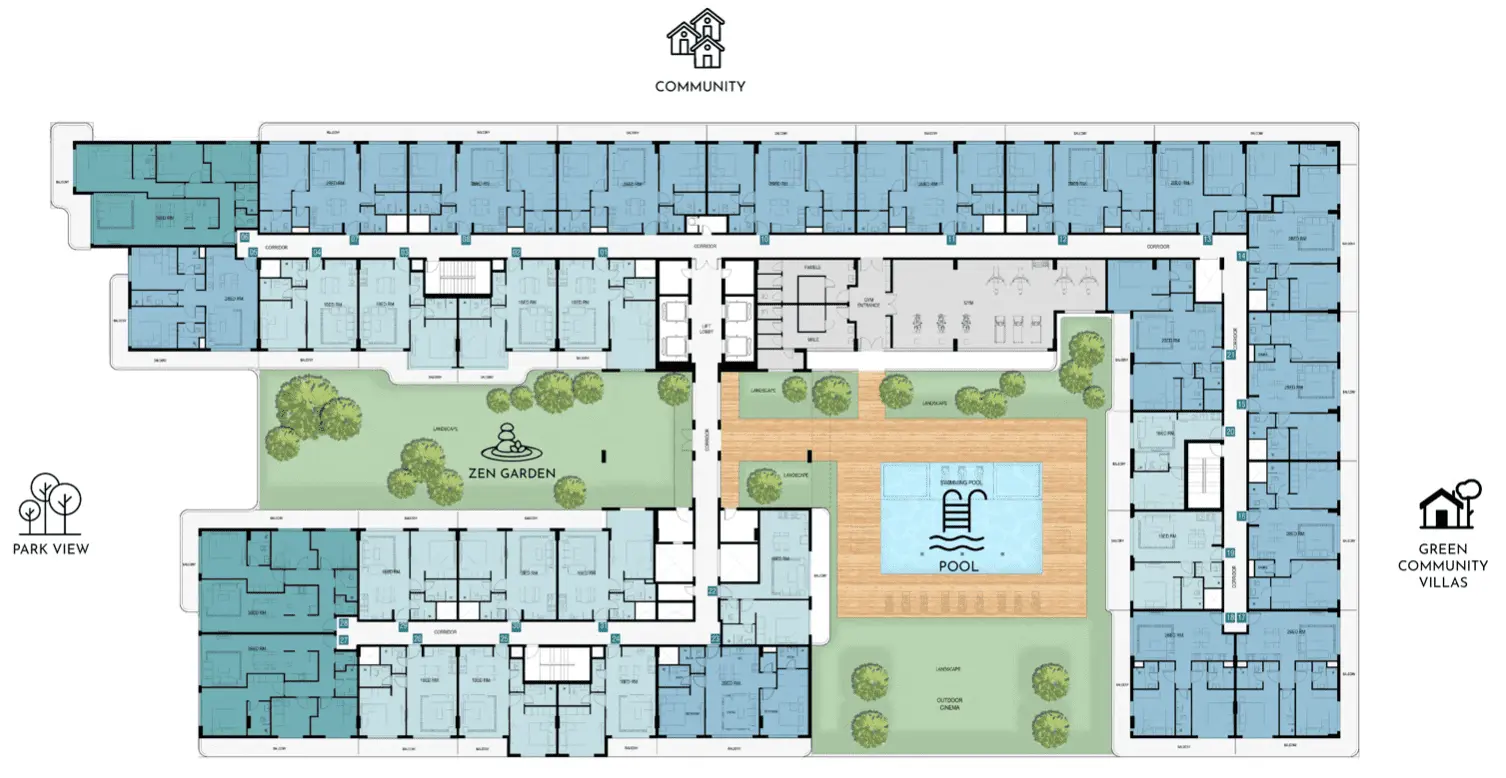 Olivia Residences Master Plan
