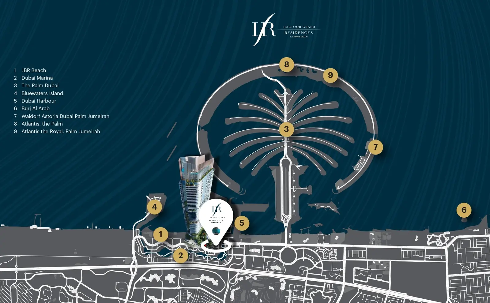 Habtoor Grand Residences Master Plan