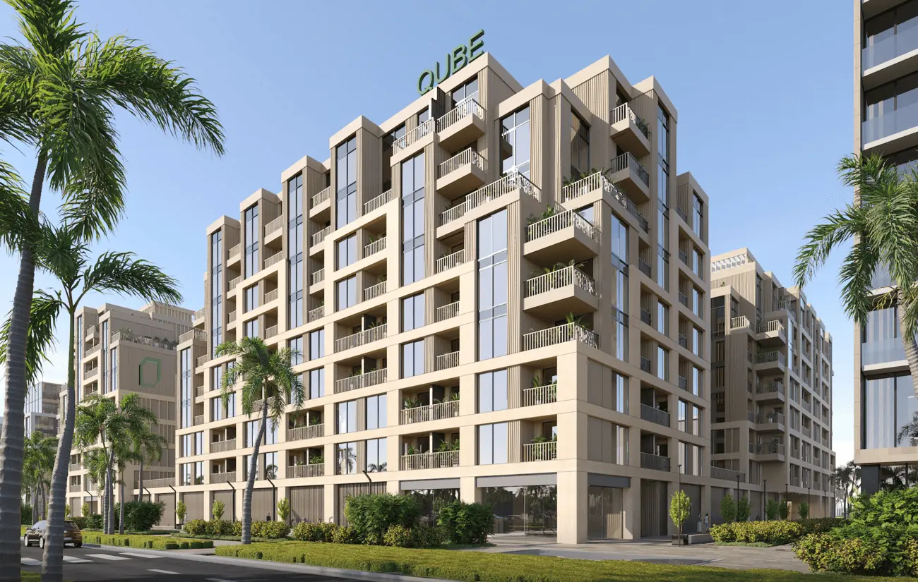 Arisha Terraces in Dubai Studio City by Qube Development - Exterior Image 4