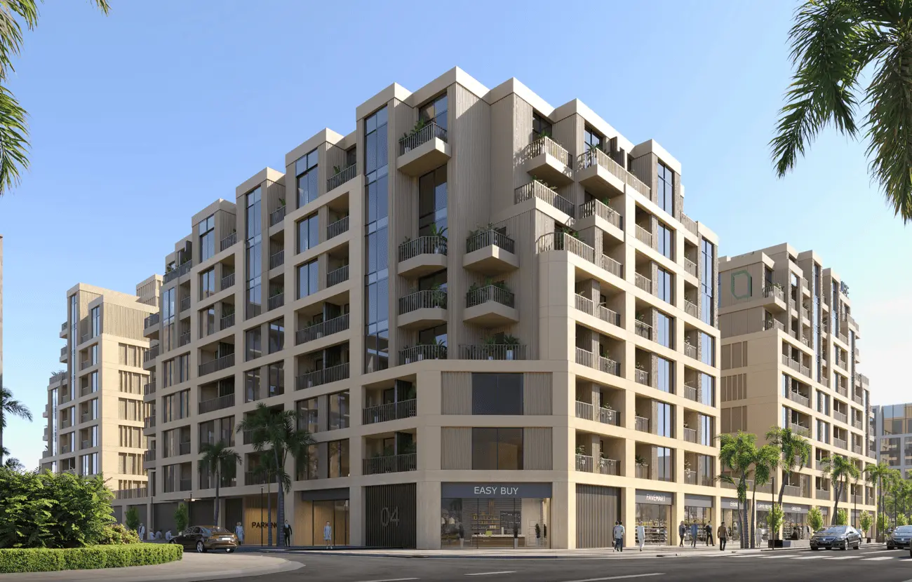 Arisha Terraces in Dubai Studio City by Qube Development - Exterior Image 5