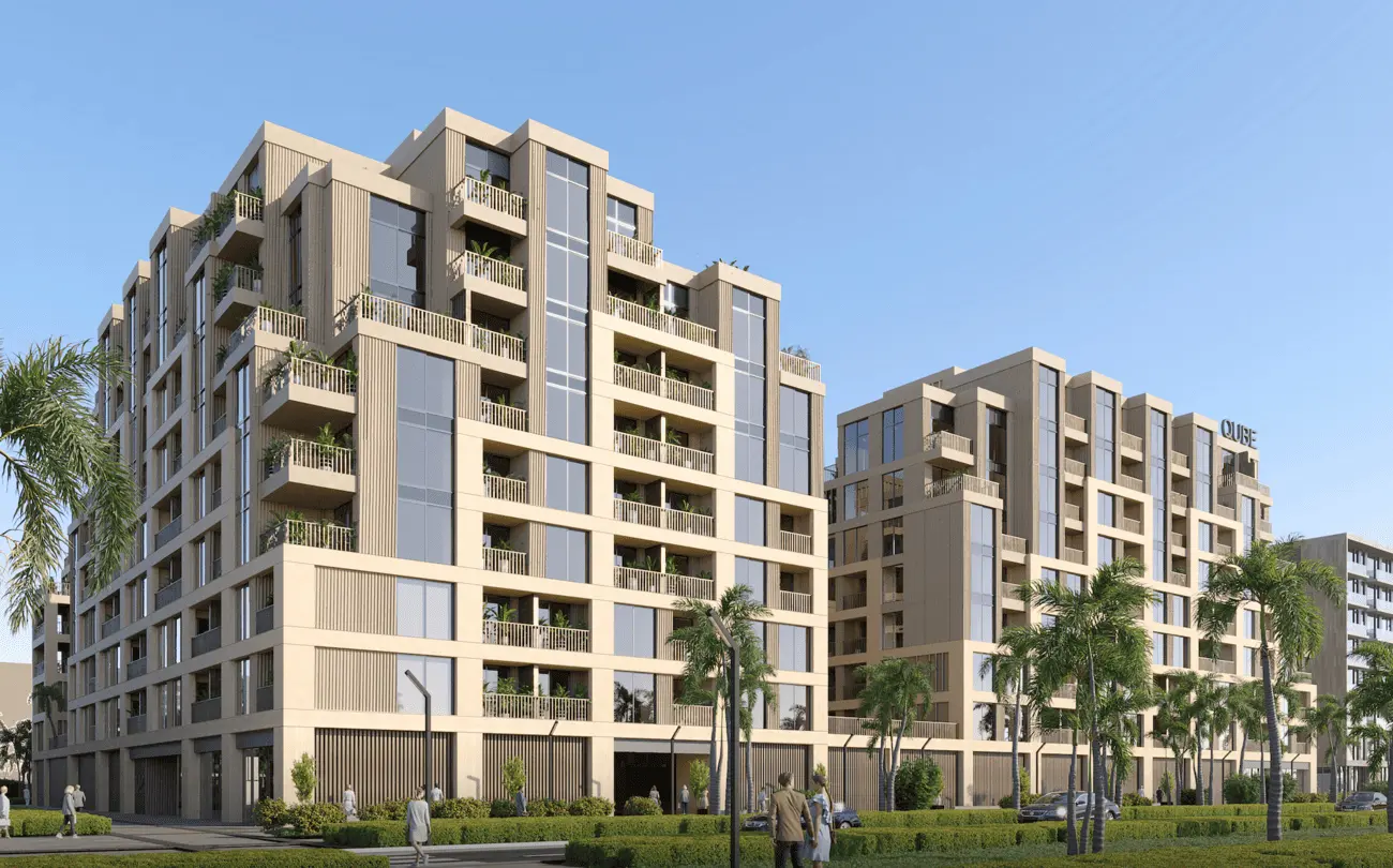Arisha Terraces in Dubai Studio City by Qube Development - Exterior Image 6