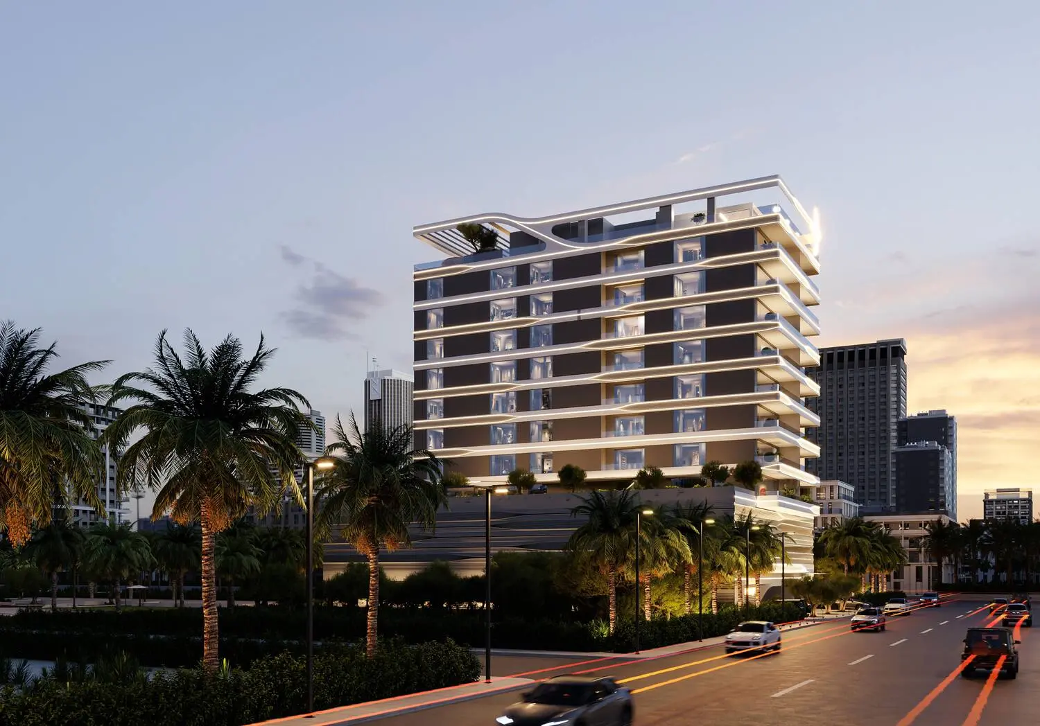 Jardin Astral in Jumeirah Garden City by Galaxy Realty - Exterior Image 4