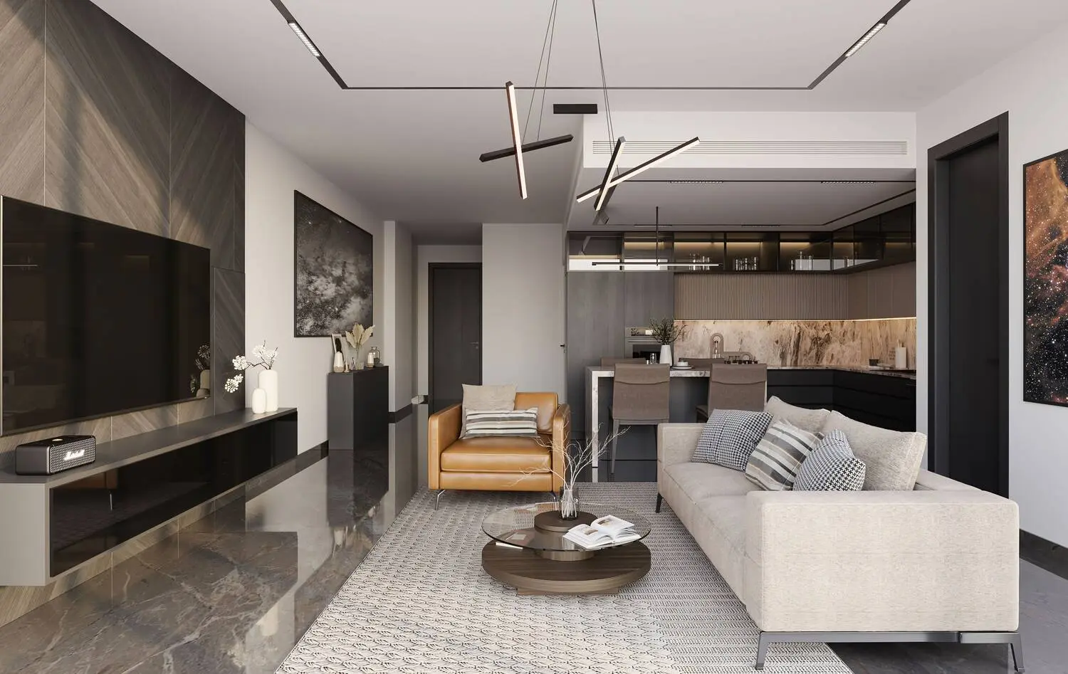 Jardin Astral in Jumeirah Garden City by Galaxy Realty - Interior Image 3