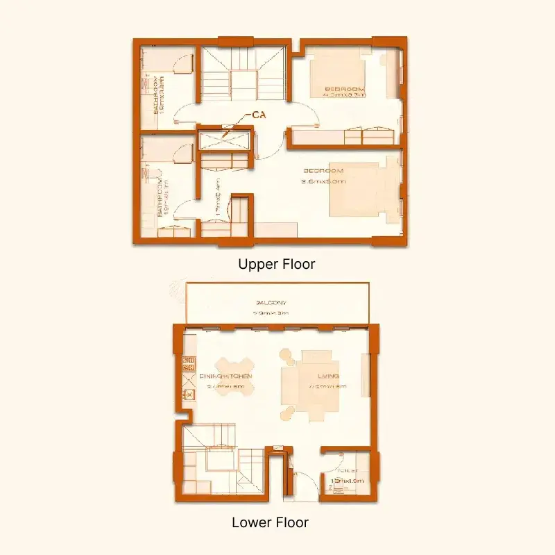 2 Bedrooms duplex - Avenew 888 - Modo