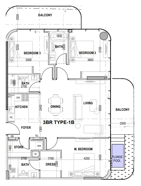 3 Bedrooms apartments - Villa Del Divos