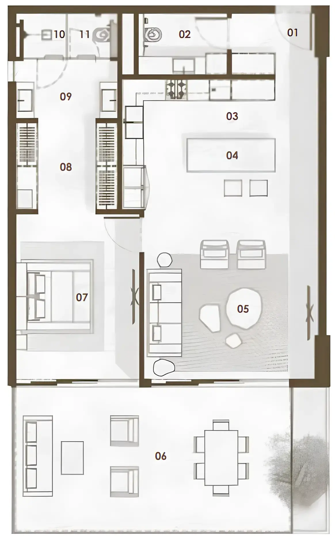 1 Bedroom apartments - Keturah Reserve