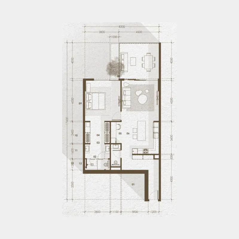 1 bedroom