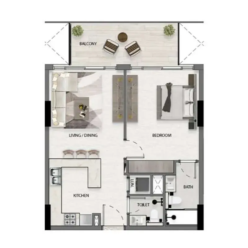 1 Bedroom apartments - Avana Residences